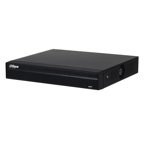 DAHUA DHI-NVR4116HS-4KS3 16-канальный IP-видеорегистратор 4K и H.265+, видеоаналитика, входящий поток до 160Мбит/ с, 1 SATA III до 20Тбайт