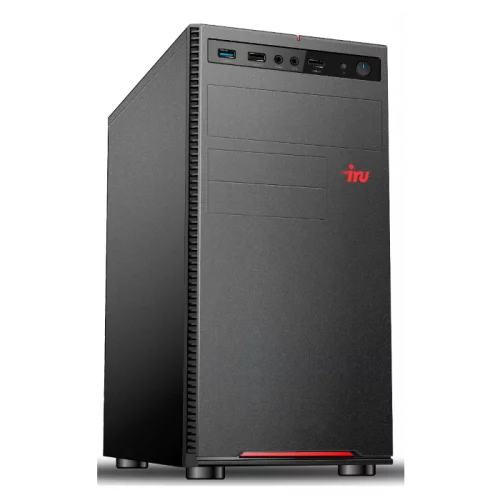 Компьютер IRU Home 310H6SE MT Core i5-12400 16Gb SSD 512Gb DOS 400W черный (1976457) фото 2