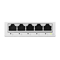 Коммутатор Zyxel GS-105B v5, 5 портов 1000 Мбит/ с, настольный, металлический корпус (GS-105BV5-EU0101F)