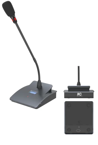 5G WIFI Беспроводной Цифровой микрофонный пульт делегата/ [TS-W302A] 5G WIFI Full Digital Full Digital Conference Delegate Unit