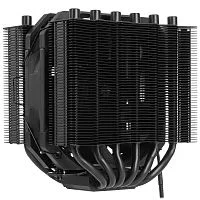Thermalright Кулер Silver Soul 135 Black LGA115X/1200/1700/2011/-3/2066/AM4/AM5 (Dual Tower, 120mm PWM Fan, медное основание, 6 тепл. трубок 6мм) / TRSS135B