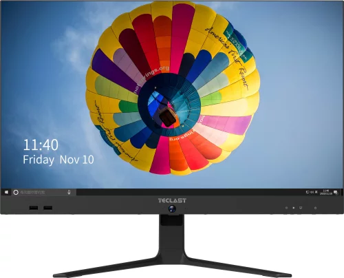 Моноблок Teclast C24 Air 23.8 Full HD A10 7350B 8Gb SSD256Gb R6 Windows 10 Pro WiFi BT Cam черный 1920x1080 (C24 AIR 425BB8G256KRUC)