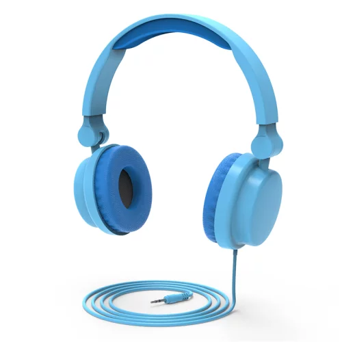 Наушники детские Hiper LUCKY Blue, синие (HTW-VTX2)