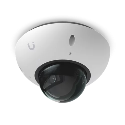 Ubiquiti UniFi Protect Camera G6 Dome White Купольная камера 4K PoE, с ночным видением, интеллектуальным распознаванием и прочным антивандальным корпусом. (UVC-G6-DOME-W)