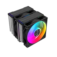 Кулер для процессора/ CPU Cooler SAMA A60L (265W, 4-pin PWM, 156.5mm, 6x6mm, ARGB, 2x120mm, 78CFM, 29dBA, 2200RPM, S: 1851/ 1700/ 1200/ 115X, AM5/ AM4, silver) (A60-XXWAYXOX-G)