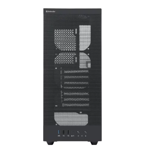Defender Корпус компьютерный RaptorX черный, ATX, USB3.0, w/ o fans (25121) фото 3