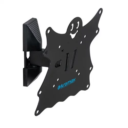 Кронштейн Kromax CASPER-202 (20174) (20174) Кронштейн Kromax CASPER-202 настенный для LED/LCD телевизоров 20-43, наклон +5°/-15°, поворот 90°, вращение +5°/-5°, max VESA 200x200, от стены 57-110мм, до 30 кг, черный (20174)