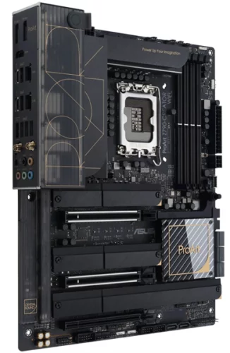 Материнская плата ASUS PROART Z790-CREATOR WIFI, LGA1700, Z790, 4*DDR5, HDMI, 8*SATA, 5*M.2, 6*USB 3.2, 4*USB 2.0, Type-C, 3*PCIx16, 2*DP+HDMI, ATX; 90MB1DV0-M0EAY0