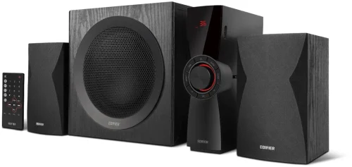 Колонки Edifier CX7 2.1 черный/ черный 69Вт BT (1931836) (1931836#MLN)