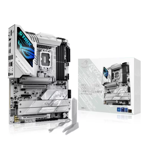 Материнская плата/ MB ASUS INTEL Z890 s1851, 4xDDR5(192GB), 1xPCIe 5.0x16, 1xPCIe 4.0x16, 1xLAN (2.5GbE), Wi-Fi, BT, 4xSATA 6Gb/s, 5xM.2, 2xThunderbolt 4 (USB-C), 1xUSB-C, 7xUSB 3.2, ATX 90MB1I90-M0EAY0