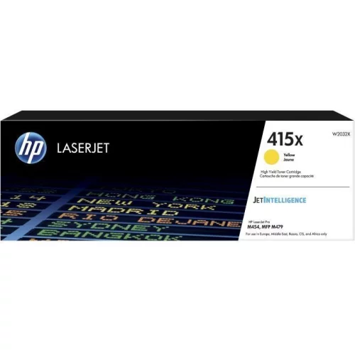 Тонер-картридж/ HP 415X Yellow LaserJet Toner Cartridge (W2032X)