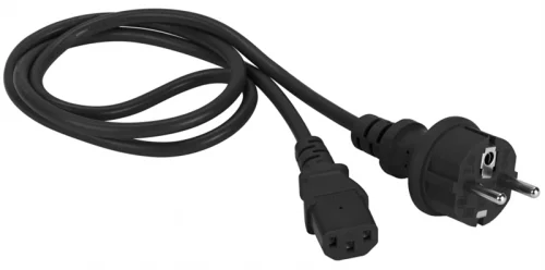 Шнур питания C13-Schuko прямая, 3х0.75, 220В, 10А, черный, 7 метров (LAN-PP13/ SH-7.0-BK) (LAN-PP13/SH-7.0-BK)