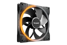 Кулер для корпуса/ Case Cooler be quiet! LIGHT WINGS 140mm PWM Reverse (140x140x25mm, 4-pin PWM, ARGB, 51.4CFM, 25.5dBA, 1300RPM, Black) (BL134)