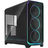 Корпус ПК без блока питания/ Case Fractal Design Meshify 3 XL Solid, Full-Tower, 3x140mm, 2xUSB-A 3.2 + 1xUSB 3.2 Type-C, SSI-EEB, SSI-CEB, ATX, mATX, mITX Black (FD-C-MES3X-01)