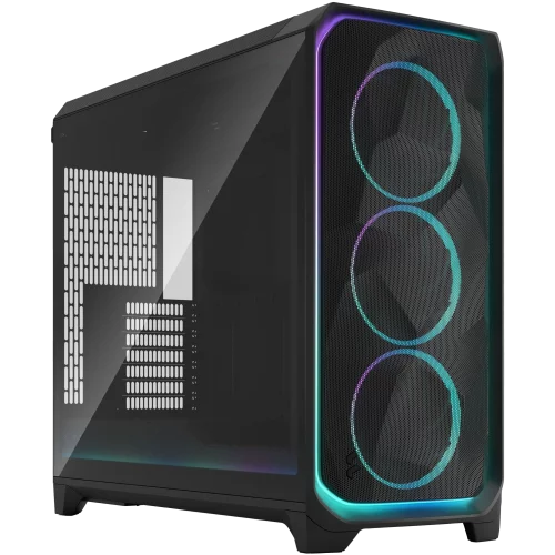 Корпус ПК без блока питания/ Case Fractal Design Meshify 3 XL Solid, Full-Tower, 3x140mm, 2xUSB-A 3.2 + 1xUSB 3.2 Type-C, SSI-EEB, SSI-CEB, ATX, mATX, mITX Black (FD-C-MES3X-01)