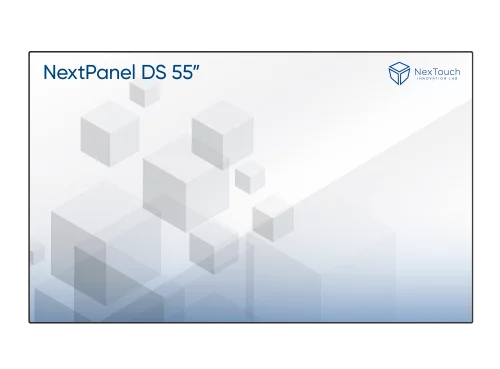 Панель NexTouch 55 NextPanel DS 55 черный LED 16:9 HDMI M/ M матовая 5000:1 500cd 178гр/ 178гр 3840x2160 SPDIF USB 13.5кг (RUS) (PDSCV1NNT55)