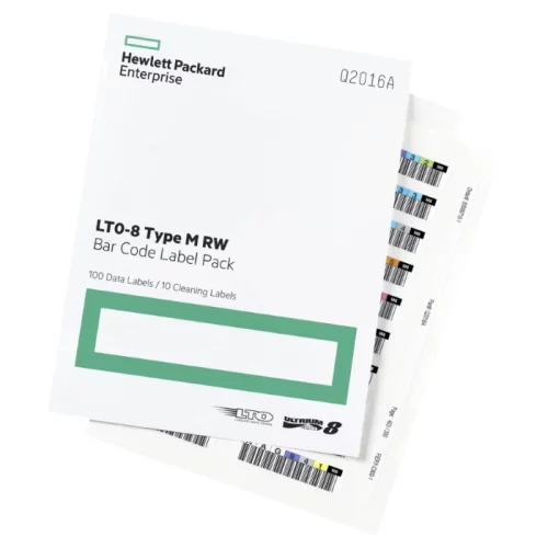 Этикетки со штрих-кодом HPE Q2015A LTO-8 Ultrium RW (Q2015A)