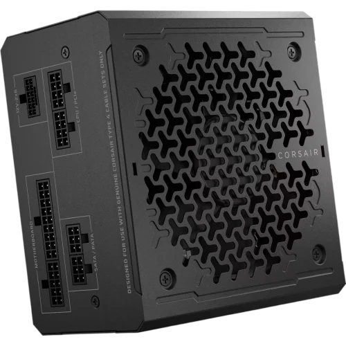 Блоки питания/ Power Supply Corsair RM650e Low-Noise, Model RPS0223, 650W 80+ Gold (ATX, 3.1, PCIe 5.1, Full modular, 1x24(20+4)pin, 1x12V-2x6, 2x4+4-pin CPU +12V (EPS), 2x4-pin Molex, 2x6+2-pin PCIe, (CP-9020302-EU)