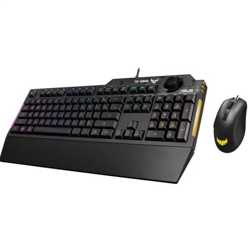 Клавиатура и мышью Asus TUF Gaming Combo K1 + M3 (90MP02A0-BCRA00) (90MP02A0-BCRA00) Клавиатура и мышью Asus TUF Gaming Combo K1 + M3, Wired, USB, RGB, 1,8m, 7000dpi (90MP02A0-BCRA00) фото 2