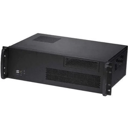 Procase Корпус 3U rear/ front-access server case, черный, без блока питания, глубина 300мм, MB 12x9.6 (RU330-B-0)