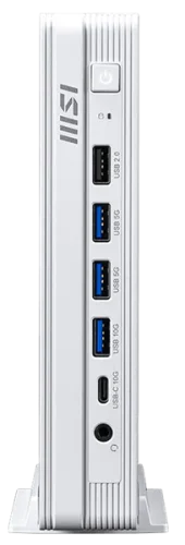 Компьютер MSI Pro DP10 A14MG Mini Core i5-13500 (2.5GHz), 8Gb(8*1) DDR5 SO-DIMM, 512GB SSD M.2, Intel Graphics, noDVD, WiFi, BT, 120W, noOS, 1y war-ty, White (9S6-B21012-032)
