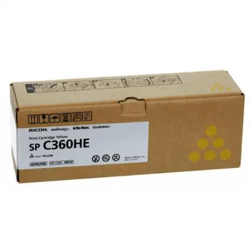 Print Cartridge Yellow SP C360HE (5K) (408187)