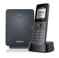 телефон YEALINK W71P (база W70B+трубка W71H) до 10 SIP-аккаунтов, до 10 трубок на базу, до 20 вызовов, шт (W71P#TRL)