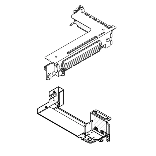 Райзер-карта Lenovo ThinkSystem SR650 V3 x16/ x16 PCIe Gen5 Riser3 Option Kit (4XH7A82907)