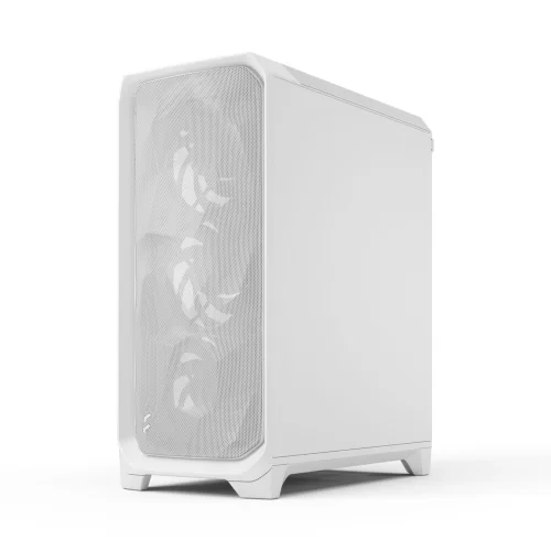 Корпус ПК без блока питания/ Case Fractal Design Meshify 3 TG Clear Tint, Midi-Tower, 3x140mm, 2xUSB-A 3.2 + 1xUSB 3.2 Type-C E-ATX, ATX, mATX, mITX, White (FD-C-MES3A-04) фото 5