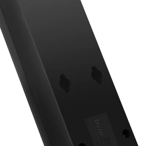Сетевой фильтр Buro 500SH-5-B 5м (5 розеток) черный (коробка) фото 3
