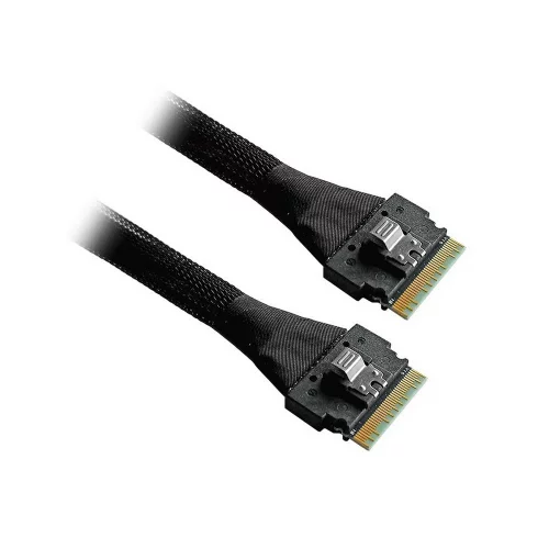 Кабель Amphenol RSL74-7650 Slimline SASx8 (SFF8654) -to- Slimline SASx8 (SFF8654) , 67CM (C5454)