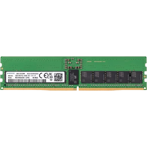 Память оперативная/ Samsung DDR5 32GB RDIMM 6400 (M321R4GA3EB2-CCPKF)