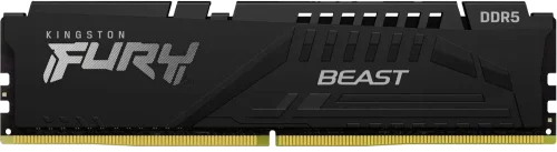 Память оперативная/ Kingston 32GB 6000MT/ s DDR5 CL36 DIMM FURY Beast Black (KF560C36BBE2-32)