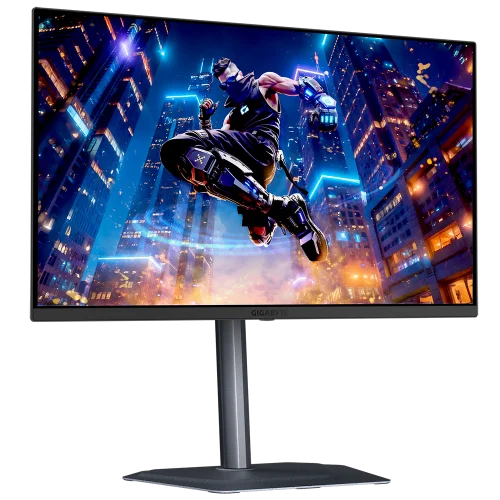 Монитор 27 Gigabyte MO27Q3 EK Black (QD OLED, 2560 x 1440, 360Hz, 0,03ms, 250cd/ m-]1000(пиковая), 1500:1, 2xHDMI-2.1, DP-1.4, 3xUSB3.2, USB Type-C(18Вт),Pivot (20VM0-MO27Q3BT-2EKR) фото 2