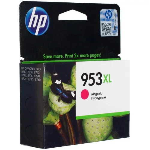 Картридж/ HP 953XL High Yield Magenta Original Ink Cartridge (F6U17AE) фото 2