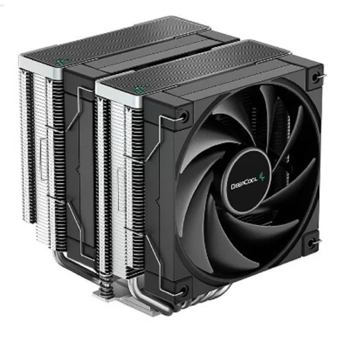 DEEPCOOL AK620 LGA20XX/ 1700/ 1200/ 115X/ AM5/ AM4 (8шт/ кор, TDP 260W, PWM, DUAL Fan 120mm, 6 тепл. трубок, черный) RET