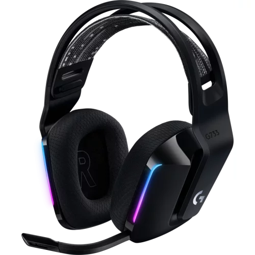 Гарнитура/ Logitech Headset G733 LIGHTSPEED Wireless RGB Gaming BLACK (981-000866)
