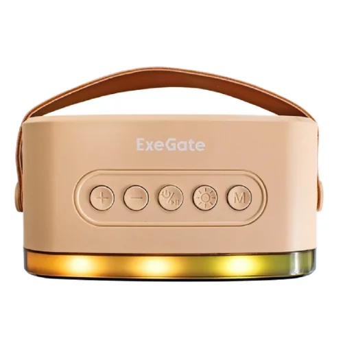 Exegate EX294943RUS Караоке-система Bro 330 (8Вт, 80-15000Гц, Bluetooth, Li-Ion, 1200mAh, с поддержкой USB и TF/ microSD карт, 3,5mm audio фото 3