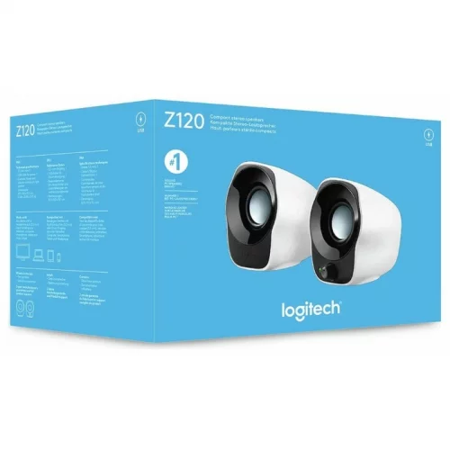 Мини-колонки Logitech Z120 2.0 USB [980-000513] фото 4