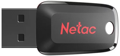 Флеш Диск Netac U197 4Gb [NT03U197N-004G-20BK], USB2.0, пластиковая, черная