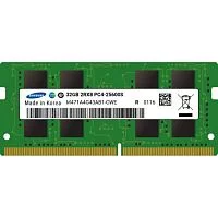 Память оперативная Samsung 32GB DDR4 SODIMM PC4-25600 3200MHz CL19 2R 260-pin 1.2V (M471A4G43AB1-CWE)