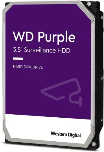 Жесткий диск/ HDD WD SATA3 4TB Purple Surveillancer 5400 RPM 256Mb 1 year warranty (WD43PURZ)