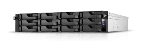 ASUSTOR AS6512RD 12Bay/ Intel Atom C3538, 2.1GHz/ 8GB DDR4/ noHDD,LFF(HDD,SSD),/ 2x1GbE(LAN)/ 4xUSB3.2; 90IX01M0-BW3S00
