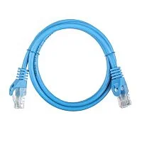 Кабель ACD Патч-корд ACD-LPU5E-10L |ACD-LPU5E-10L| Cat5e UTP 24AWG 4Pair, 7/ 0.18мм CCA Синий,1.0м, (741449)