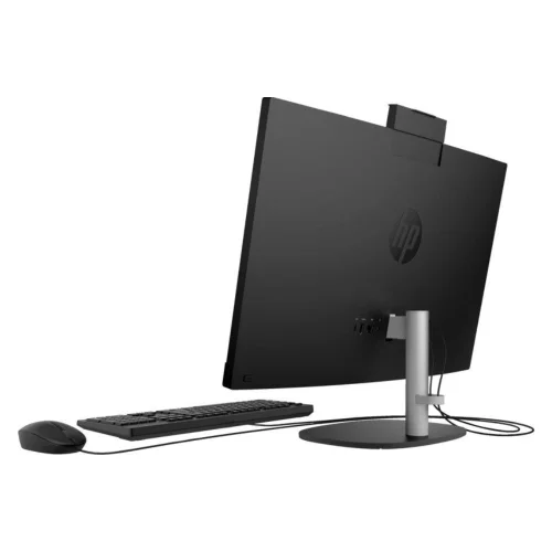 Моноблок HP 24-cr1007ci NT 24 FHD(1920x1080) Intel Ultra5-125U, 16GB DDR5 5600 (1x16GB), SSD 512Gb, Intel Iris XE Graphics, noDVD, ENG/ RU kbd&mouse wired, HD Webcam, Jet Black , DOS, 1Y Wty (A16KSEA) фото 4