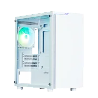 ZALMAN T4 PLUS, MATX, WHITE, WINDOW, 1 x Combo (3.5" or 2.5"), 1x3.5", 2x2.5", 1xUSB2.0, 2xUSB3.0, REAR 1x120mm ARGB (T4 PLUS WHITE)