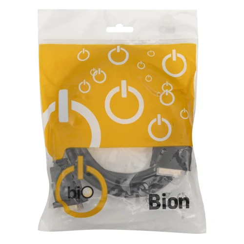 Bion Кабель DVI-D dual link 25M/ 25M, экран, ферритовые кольца, 1.8м [BXP-CC-DVI2-018]