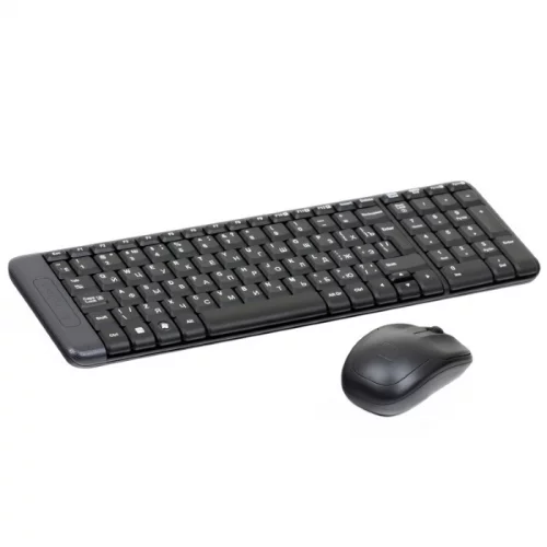 Комплект (клавиатура + мышь)/ Keyboard+mouse Logitech Wireless Desktop MK220 (USB, FM, keyboard:2xAAA, mouse:optical, 1000dpi, 3btn+Roll, 1xAA) Retail (920-003169) фото 3