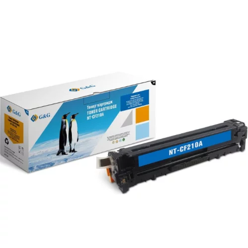 Тонер-картридж G&G NT-CF210A черный 1600 страниц для НР LaserJet Pro200 Color M251n/ M251nw/ M276n/ M276nw