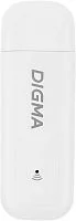 Модем 3G/ 4G Digma Dongle Wi-Fi DW1960 USB Wi-Fi Firewall +Router внешний белый (DW1960WH)